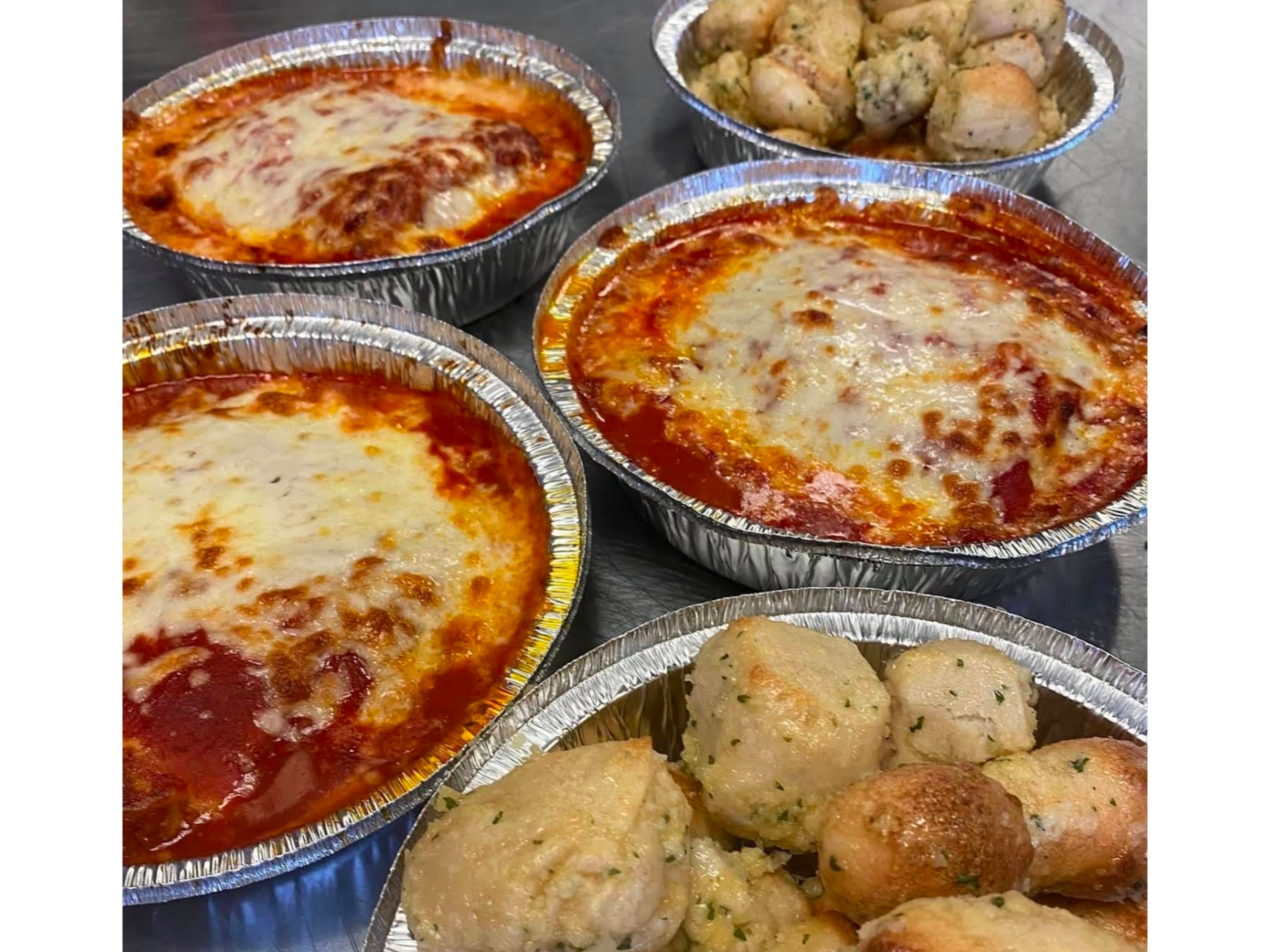 carlo's bites and lasagna
