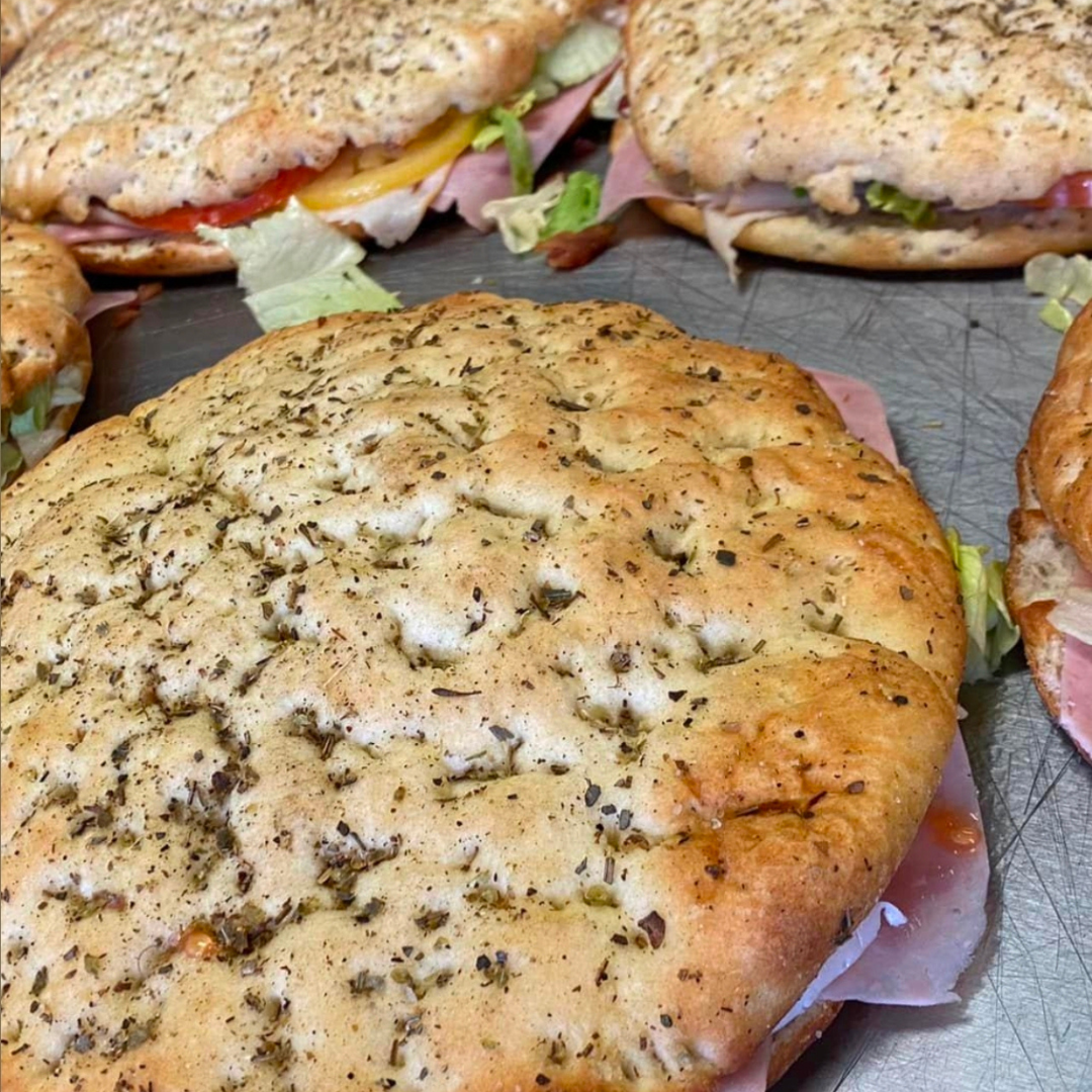 shicciata pizza or "pizza sandwich"